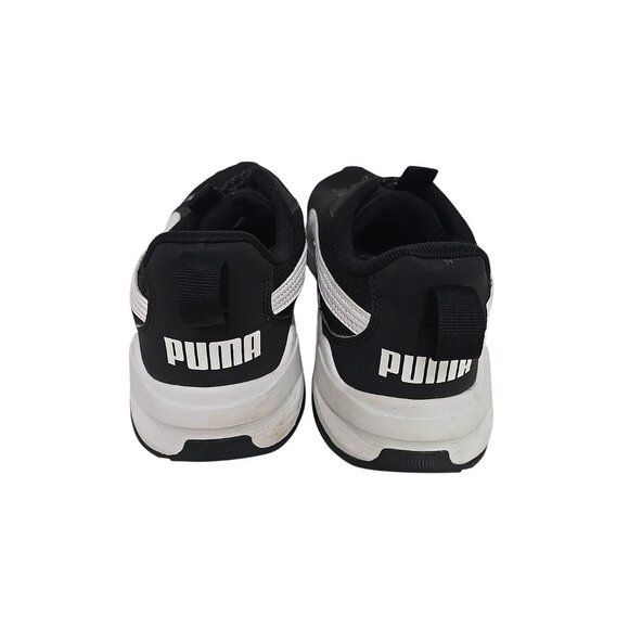 PUMA Men's ZIp C 397087-01 Athletic Running Shoe Black White Size 12M - Picture 3 of 8
